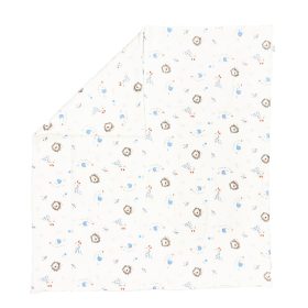   BabyBruin vastag duplafalú takaró mintás 80/90 cm oroszlány