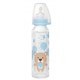 Nip üveg cumisüveg 125 ml 0-6 szilikon cumivel 