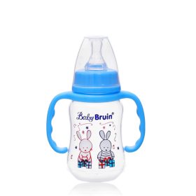 Babybruin 125 ml PP c.üveg fogóval karcsúsított kék