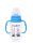 Babybruin 125 ml PP c.üveg fogóval karcsúsított kék