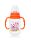 Babybruin 125 ml PP c.üveg fogóval karcsúsított narancs