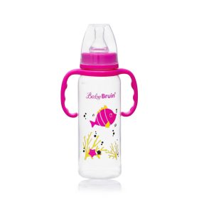 BB 240 ml PP fogantyús cumisüveg rózsaszín