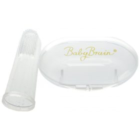 BabyBruin szilikon ínymasszírozó tokkal 