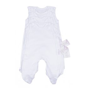   BabyBruin® 100% pamut ujjatlan rugi lábfejes OEKO TEX minősítéssel, rövid ujjú 74-es 