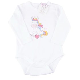   BabyBruin® MINTÁS 100% pamut kombidressz OEKO TEX minősítéssel, hosszú ujjú 86-os unikornis