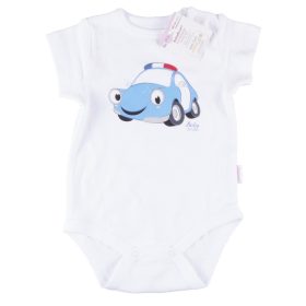   BabyBruin® MINTÁS 100% pamut kombidressz OEKO TEX minősítéssel, rövid ujjú 86-os autó