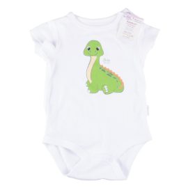  BabyBruin® MINTÁS 100% pamut kombidressz OEKO TEX minősítéssel, rövid ujjú 86-os dinó 